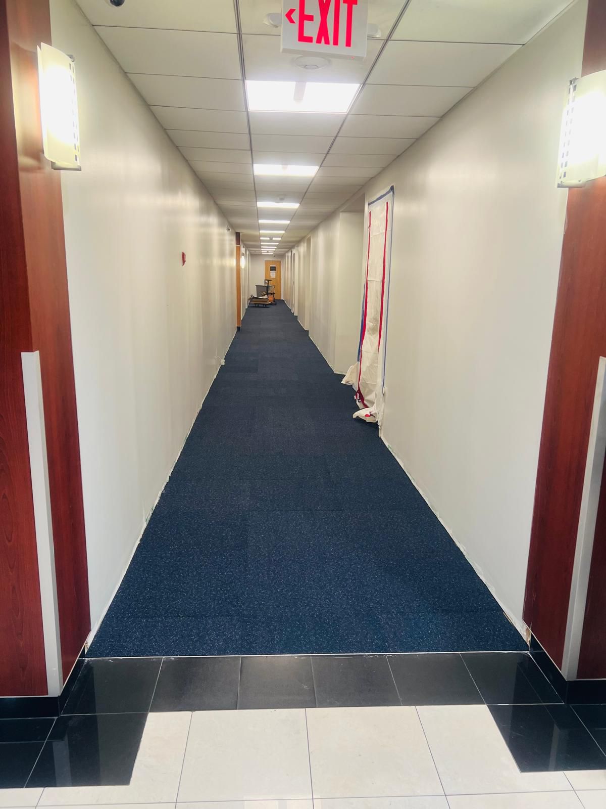 An image that shows one of our commercial roofing maintenance and repair results